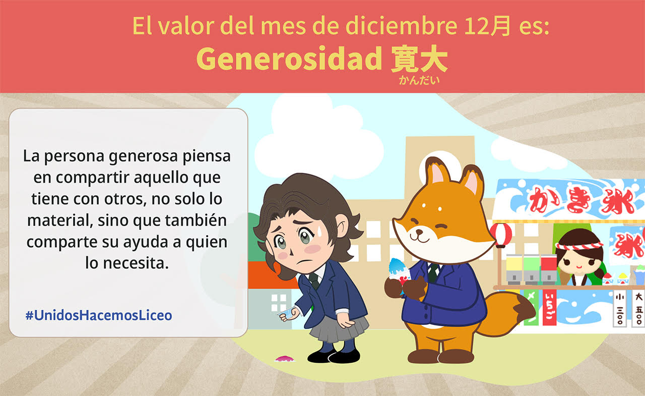 El valor del mes de diciembre es: | Liceo Mexicano Japonés